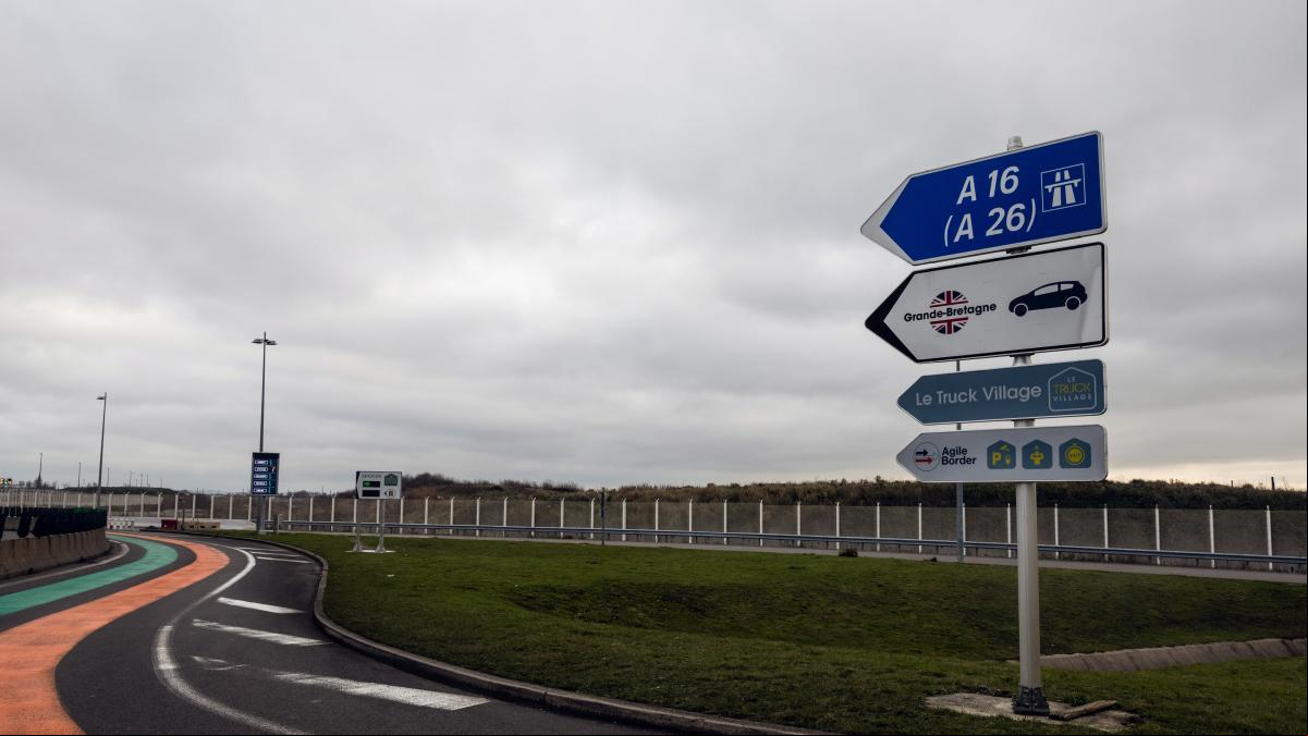 Calma en el túnel de Calais con el Reino Unido en el primer día del Brexit