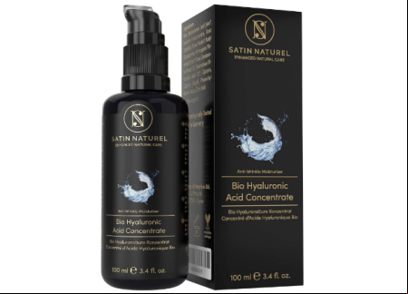 Sérum Facial de Ácido Hialurónico orgánico vegano con aloe vera