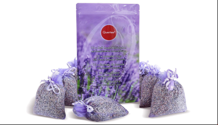 Bolsitas de lavanda natural seca para los armarios (pack de 10)