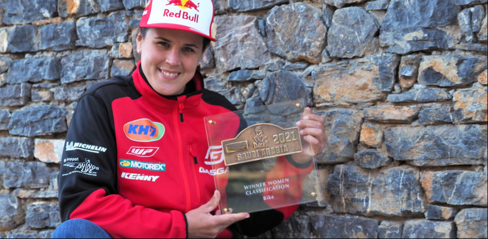 Laia Sanz: No tengo demasiadas ganas de asumir más riesgos en moto en el Dakar