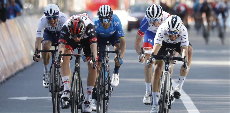 Pogacar gana en Lieja con Valverde superado a sólo 150 metros del final