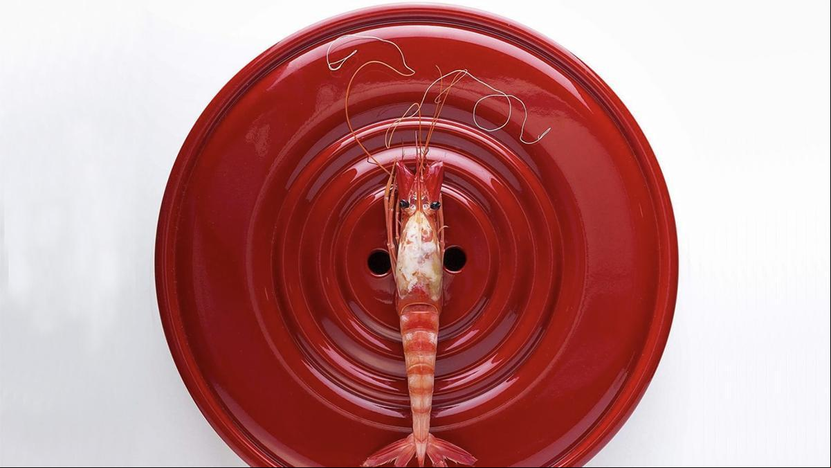 Arroz, sal y una gamba