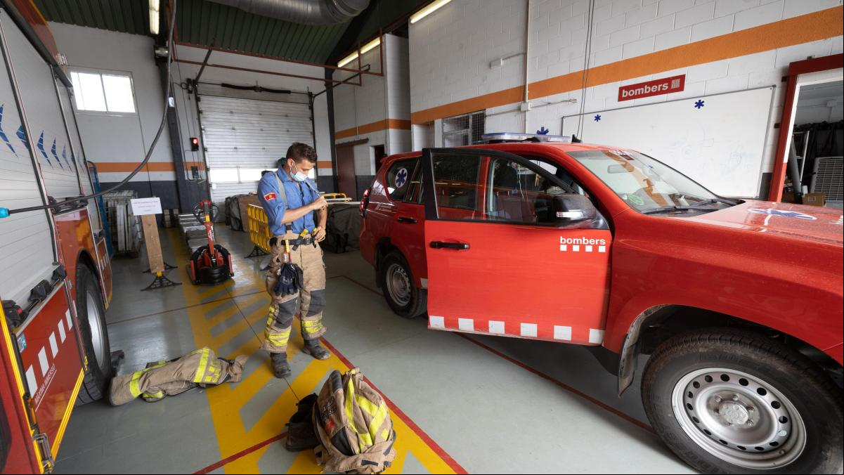 El Parlament rechaza crear un parque de bomberos en Vallirana