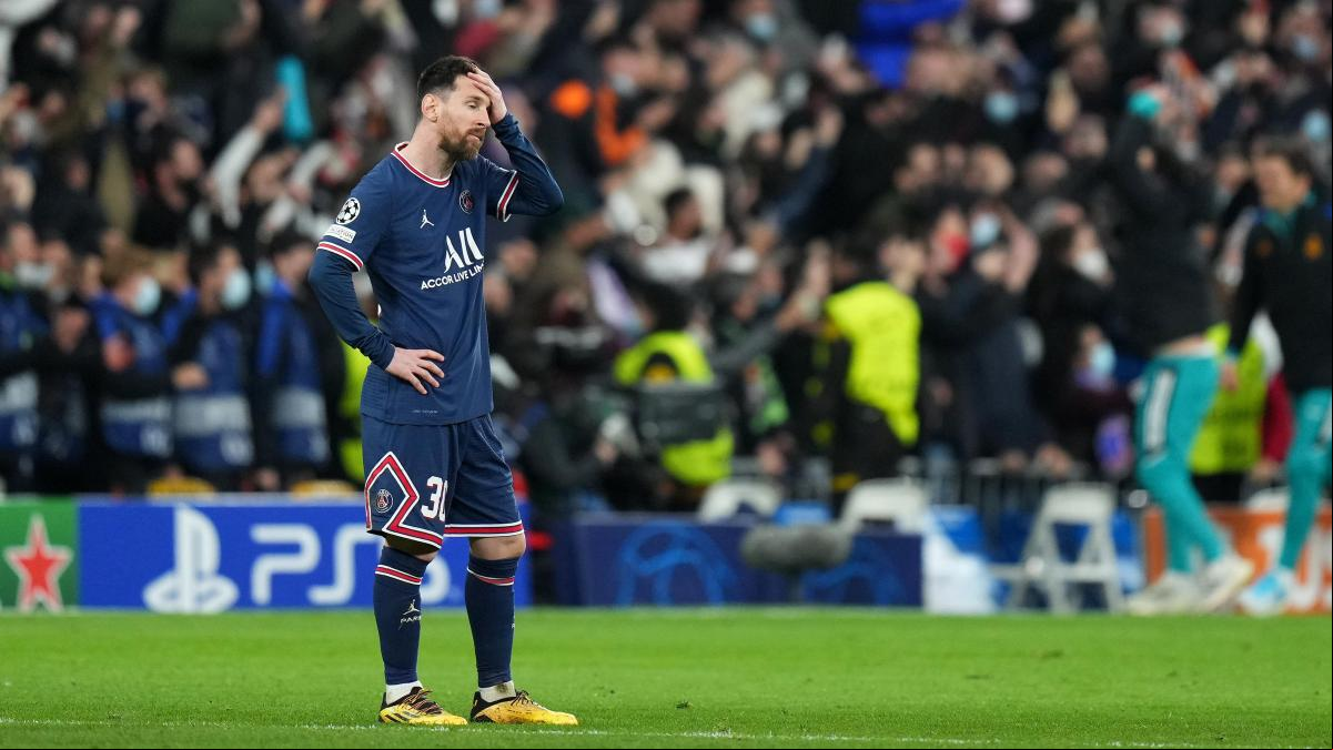Fracaso galáctico del PSG de Messi