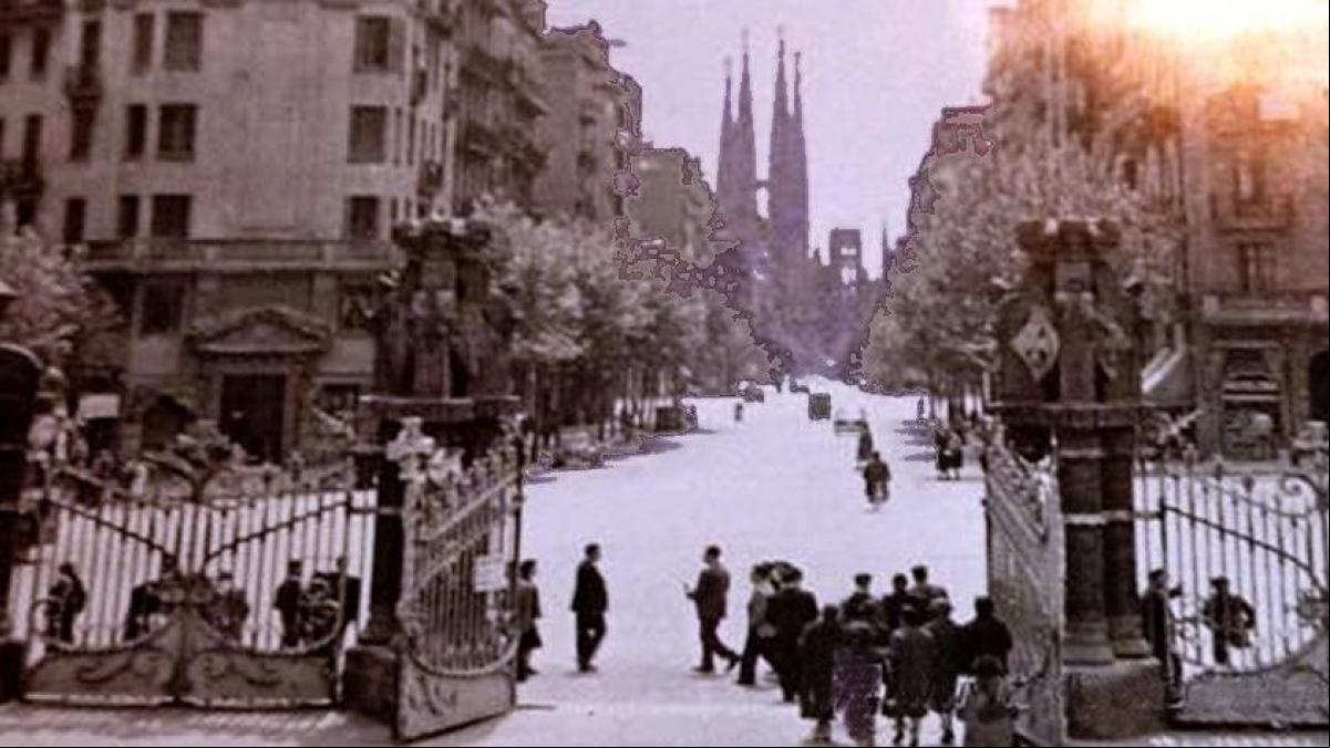 ¿Por qué se creó una avenida rompiendo las cuadrículas del Eixample barcelonés?