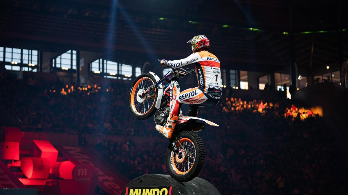 Toni Bou prolonga su reinado en el Palau Sant Jordi