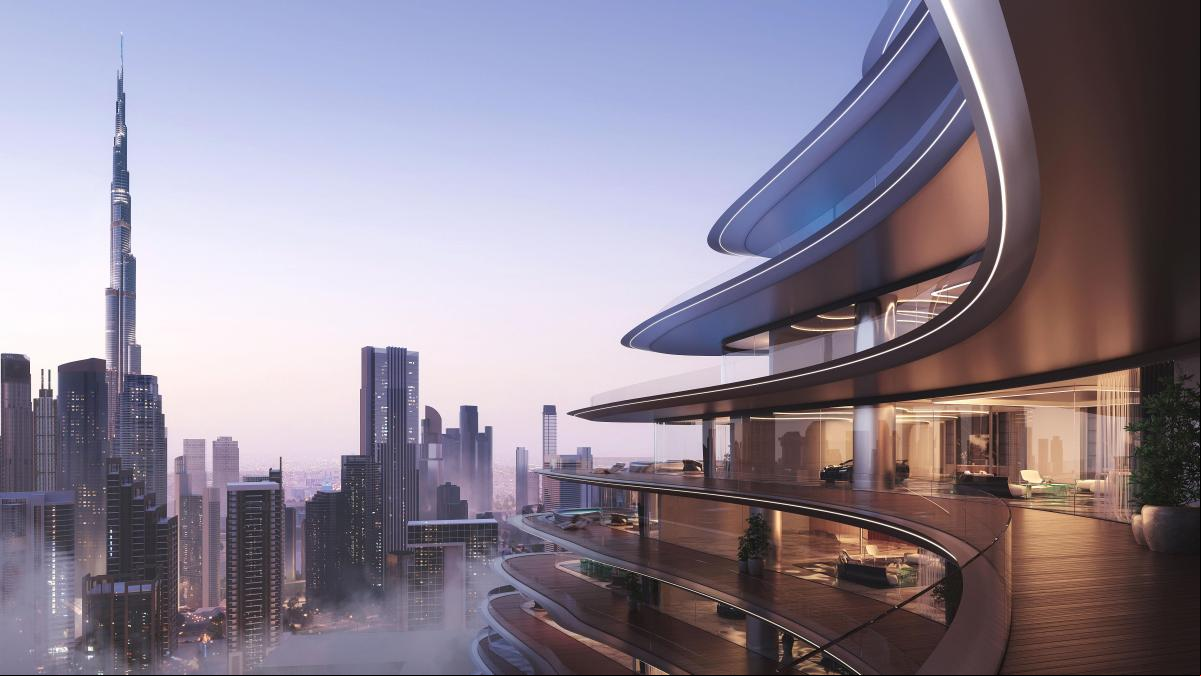 El primer edificio de Bugatti lleva a Dubái el espíritu de la Riviera sa