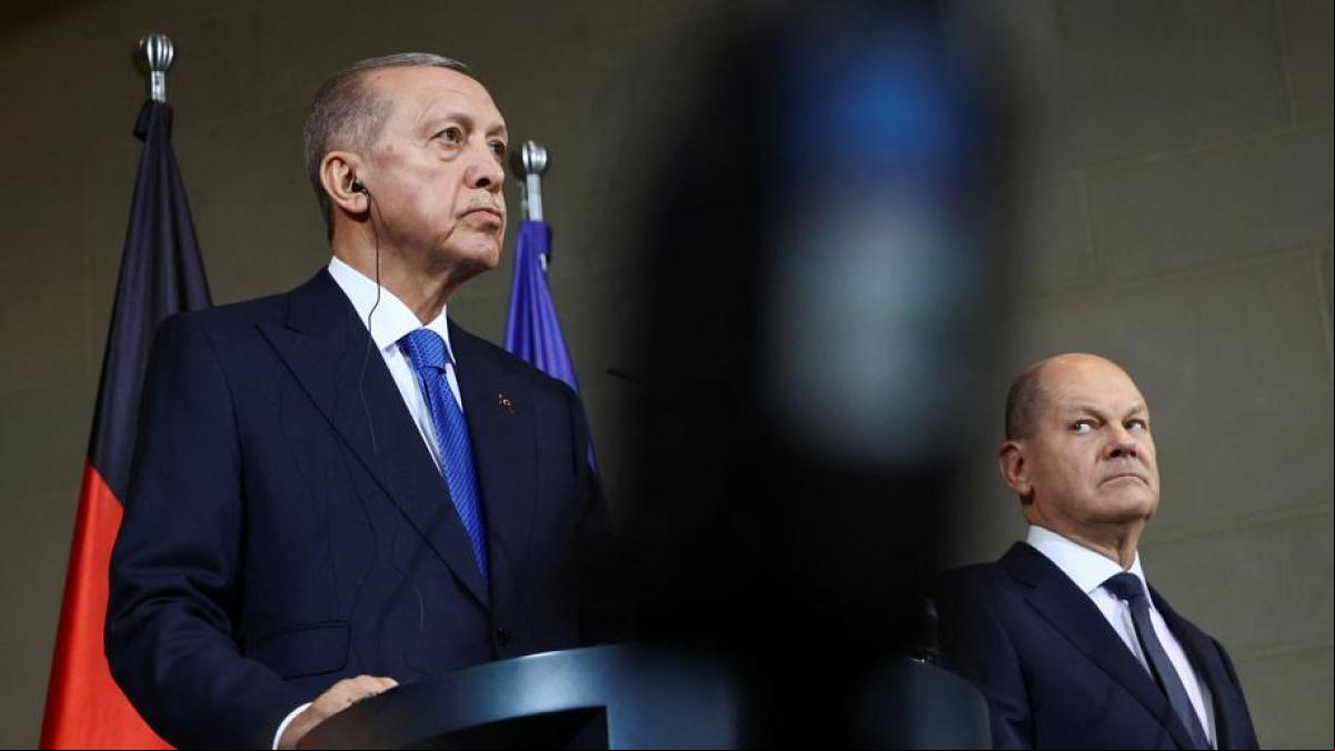 Erdogan y Scholz escenifican sus divergencias sobre Israel y la crisis en Oriente Medio