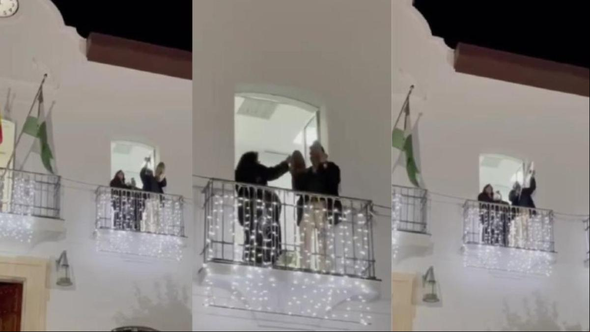 El alcalde de un pueblo de Córdoba da las Campanadas con unos platillos después de que se estropeara el reloj: Resolver, resolvió