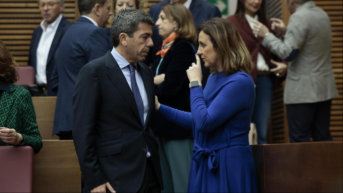 La dirección del PP asegura que no habrá gestora y no se contempla un relevo de Mazón