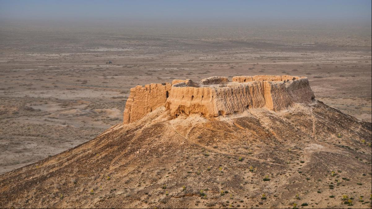 Los castillos de arena del desierto de Kyzyl Kum: dos mil años y siguen en pie