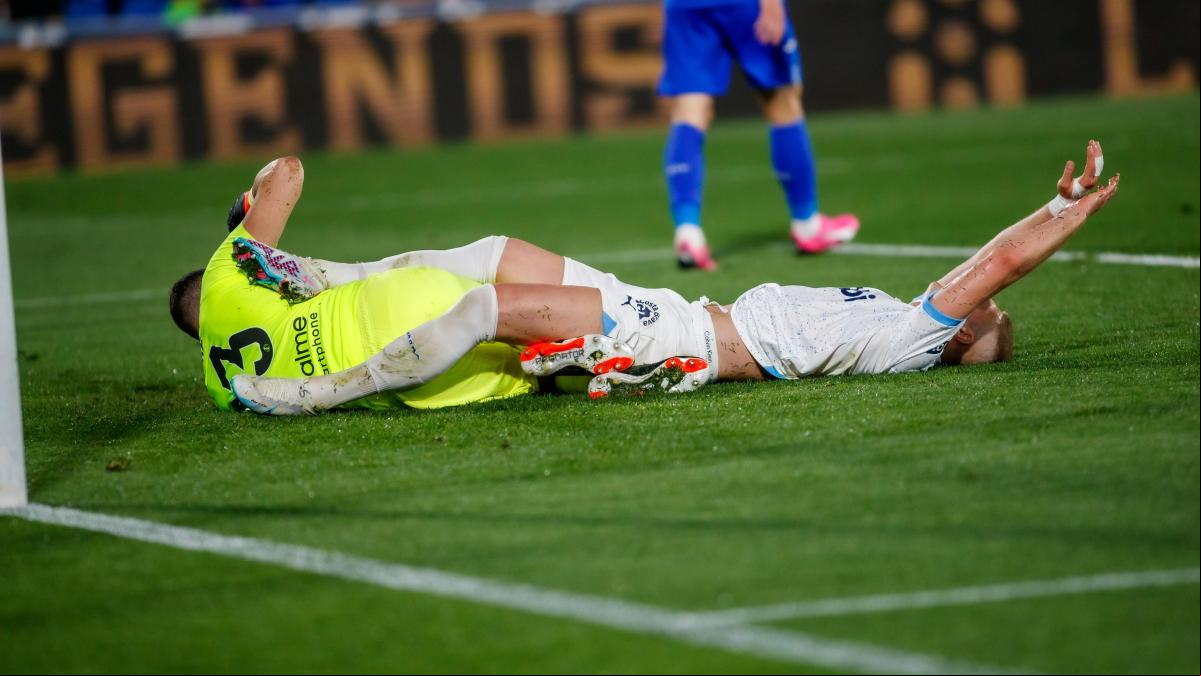 El Girona cae en la trampa del Getafe