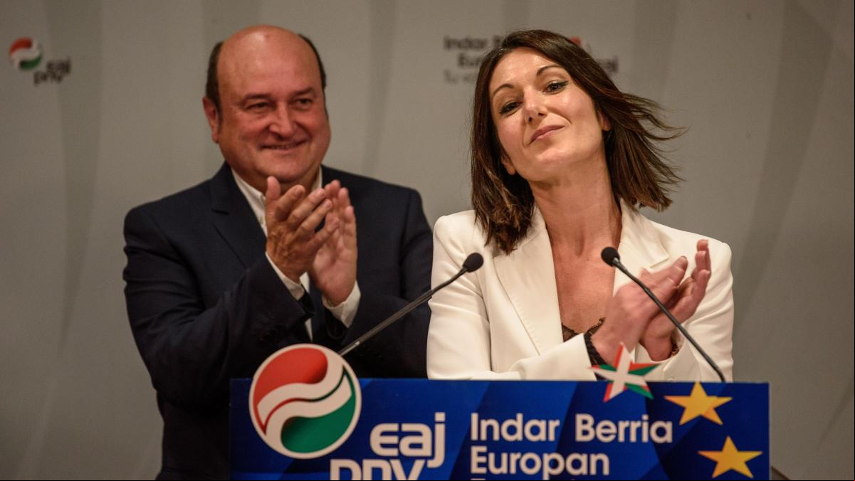 El PNV mantiene su escaño en Bruselas, pero es superado por EH Bildu y el PSE en Euskadi