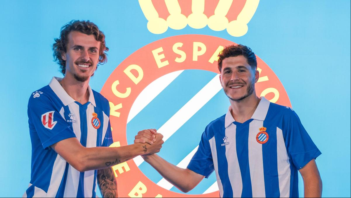 Álvaro Tejero y Carlos Romero, primeros refuerzos del Espanyol