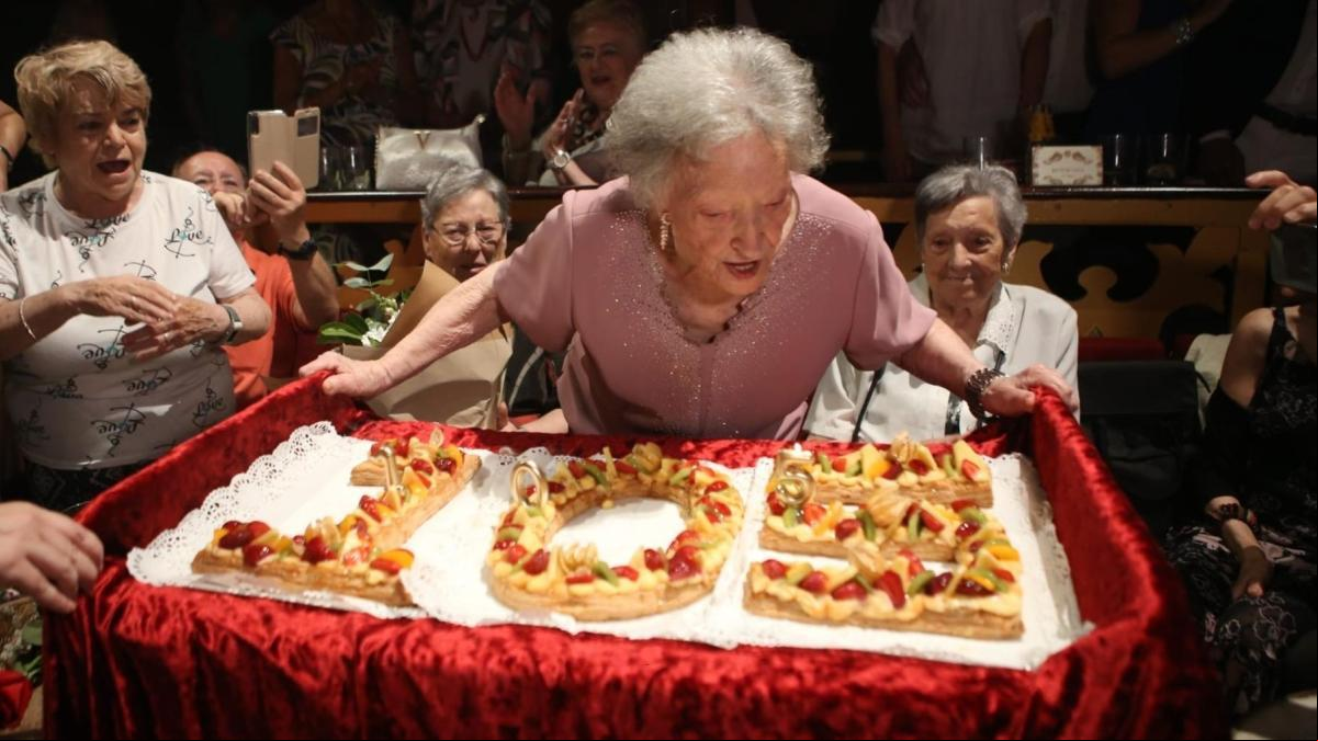 Pepita, 105 años, el águila de La Paloma