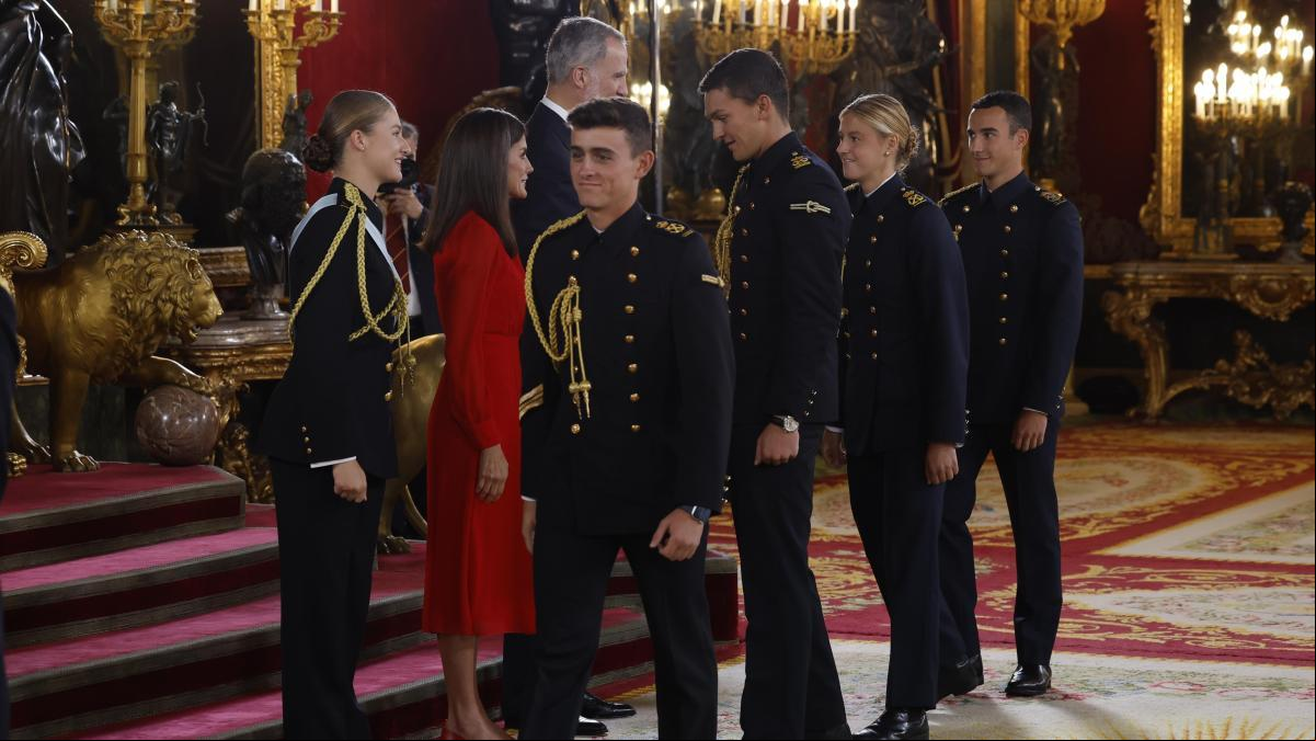 Princesa Leonor: “Lo mejor de Marín son los compañeros”