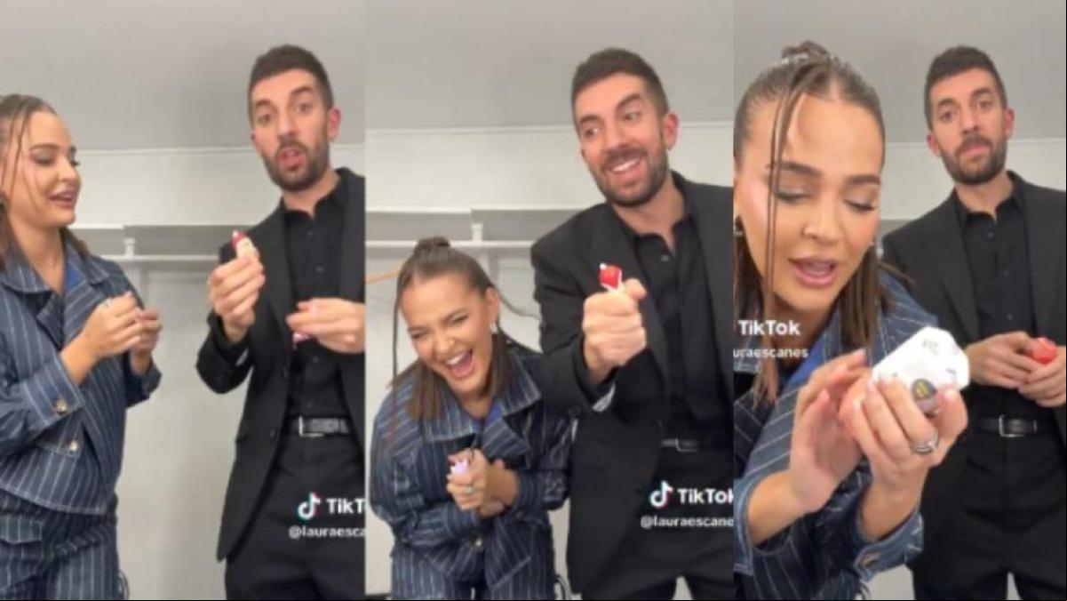 David Broncano celebra otra victoria junto a Laura Escanes en un divertido vídeo de TikTok: El que pedí