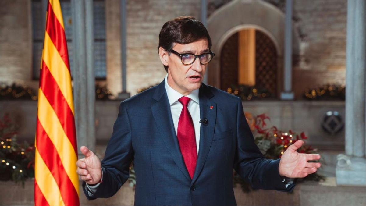 Las críticas de los partidos al discurso navideño de Illa