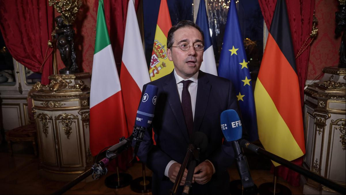 Albares insiste en que no se puede acordar la paz en Ucrania sin Europa