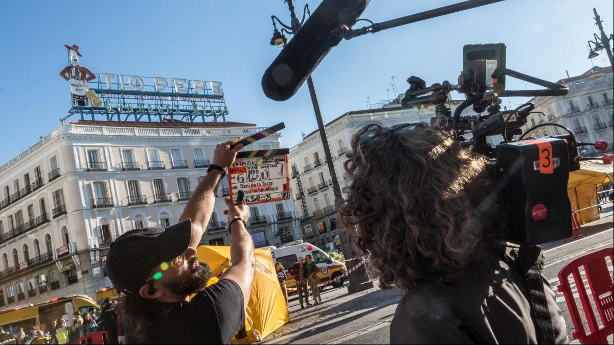 Crecen un 32% las grabaciones de cine, series y publicidad que eligen Madrid para rodar en 2024