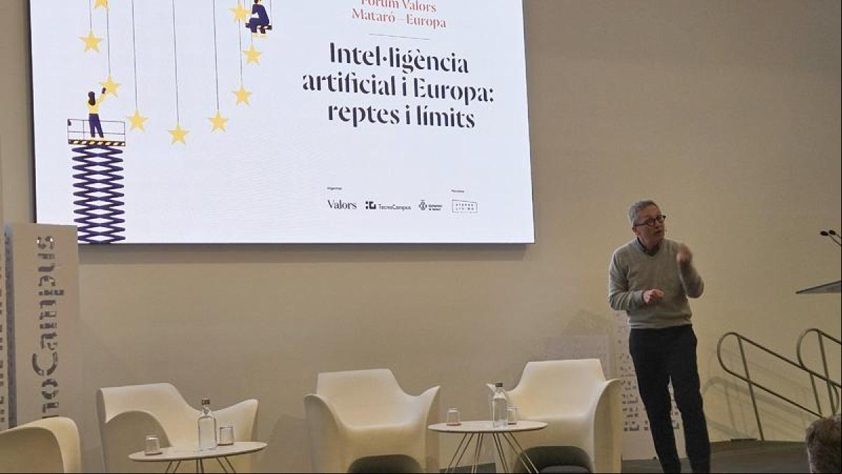 El II Foro Valors Mataró-Europa reflexiona sobre los retos de la inteligencia artificial en el contexto europeo