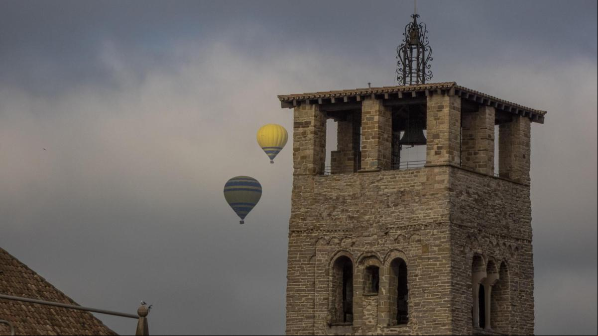 Globos de niebla en Vic