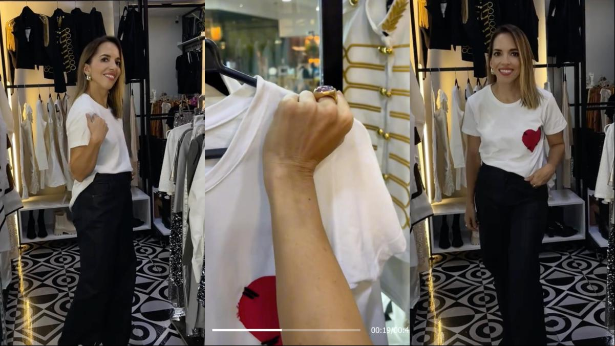 Caro Salazar, asesora de moda: “Con el truco del puño puedes saber cómo te va a quedar una camiseta sin necesidad de probártela”