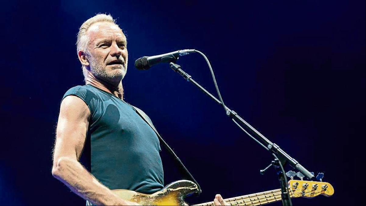 Sting pospone dos conciertos en Estados Unidos por recomendación de su médico
