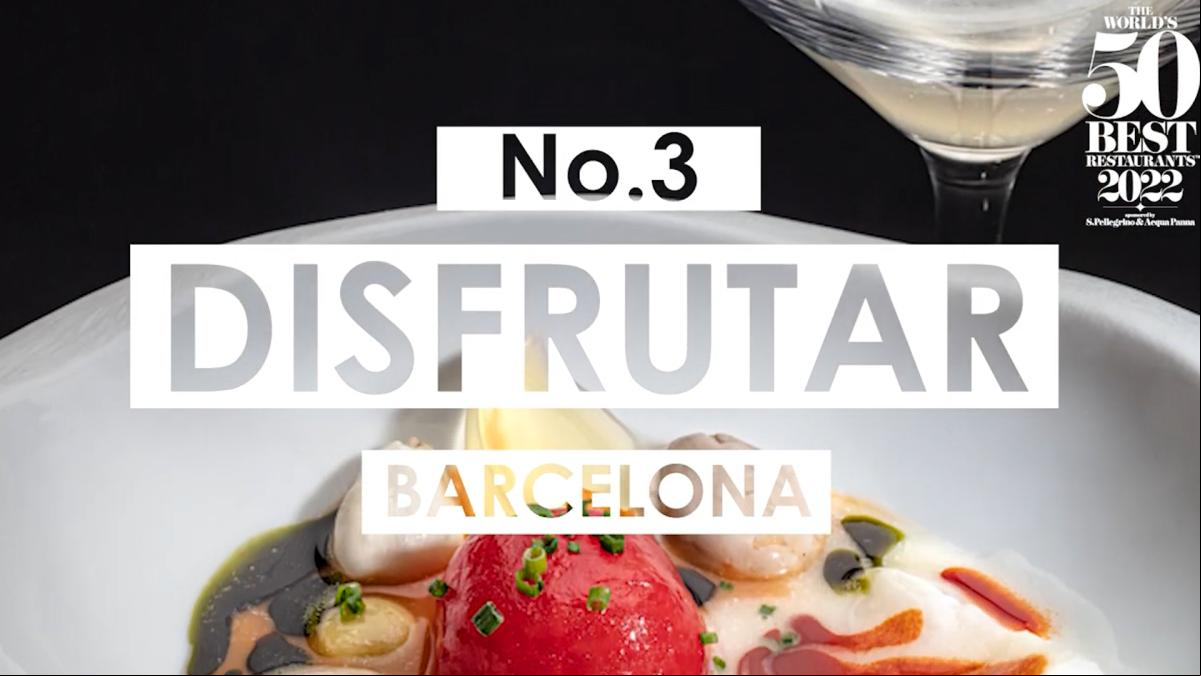 Geranium (Copenhague), mejor restaurante del mundo y Disfrutar (Barcelona), tercero en los The World’s 50 Best Restaurants 2022