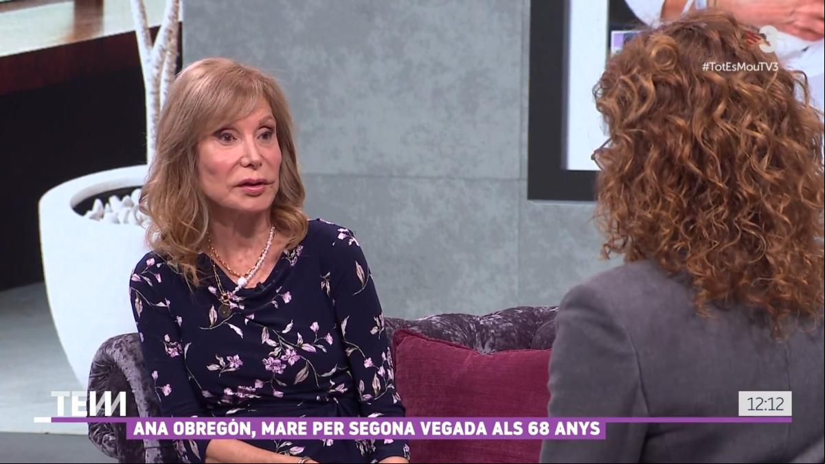 Pilar Eyre habla en TV3 del rumor sobre el padre en la gestación subrogada de Ana Obregón