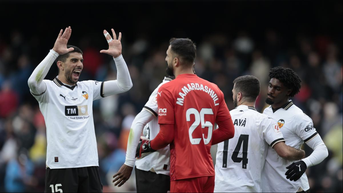 El Valencia desquicia al Getafe y mira a Europa