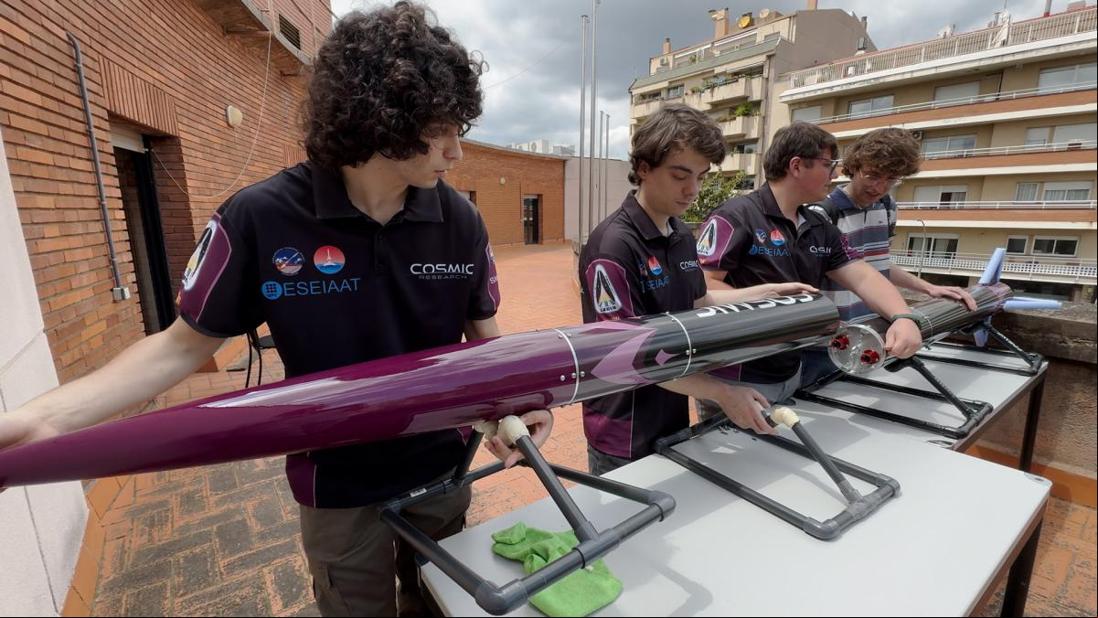 Un cohete creado en Terrassa por alumnos de la UPC competirá en Estados Unidos