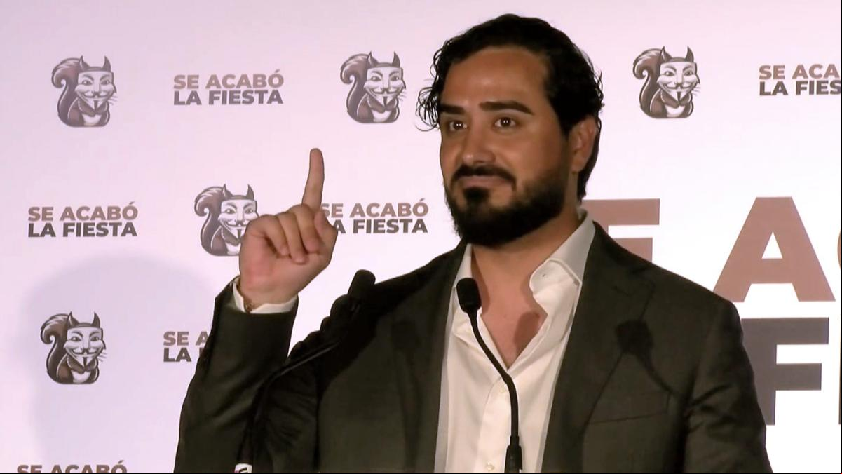 A ver si acaba la fiesta de Alvise