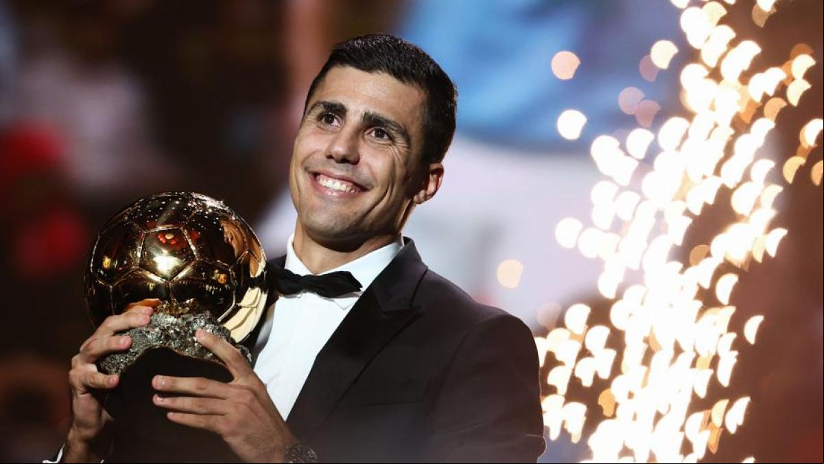 Rodri ganó el Balón de Oro por 41 puntos de diferencia respecto a Vinicius