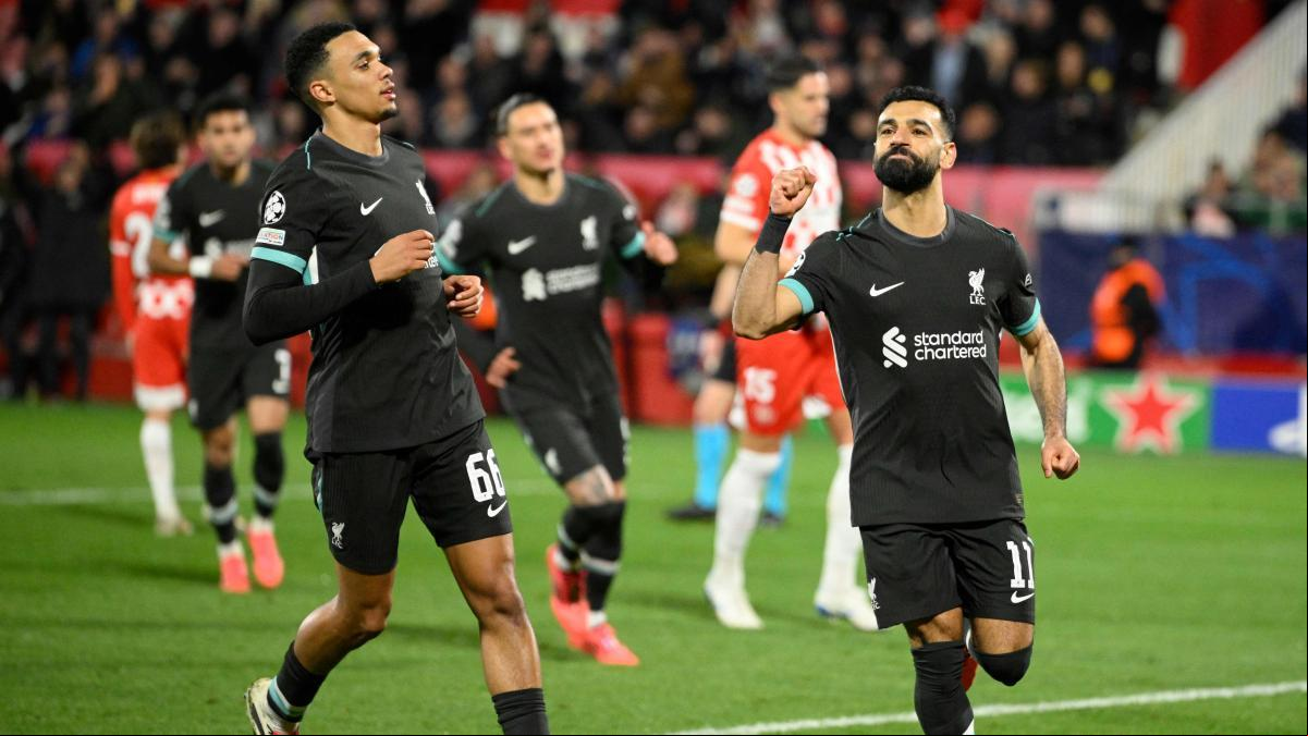 Salah tumba al Girona de penalti y el sueño de la Champions se desvanece