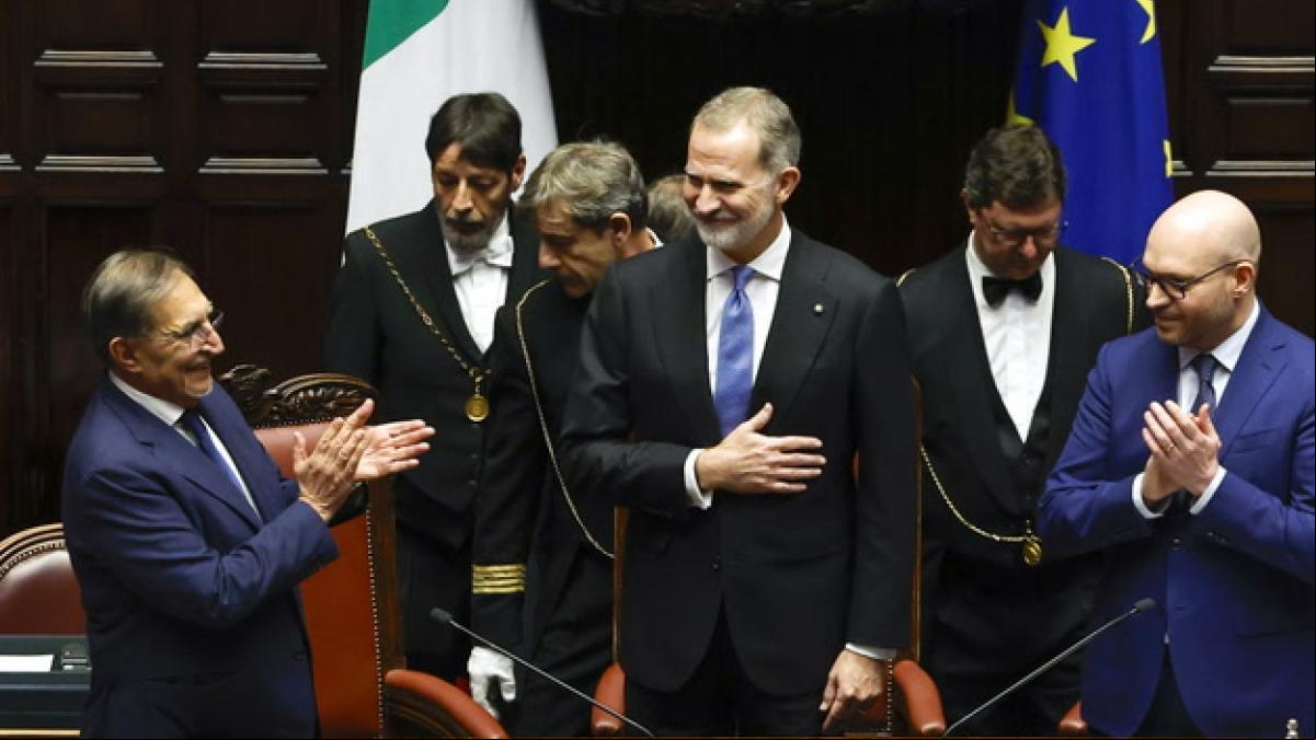 Felipe VI destaca que España e Italia deben buscar respuestas conjuntas a sus desafíos