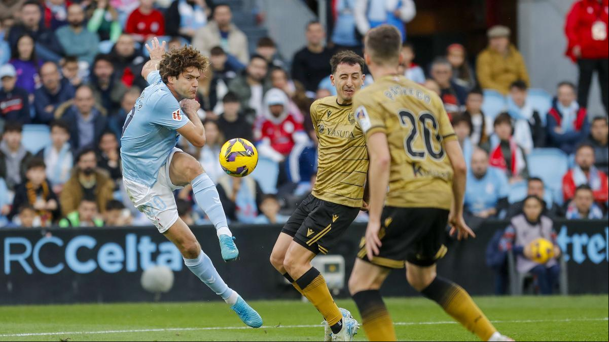 El Celta gana con un doblete de Pablo Durán a una pobre Real Sociedad