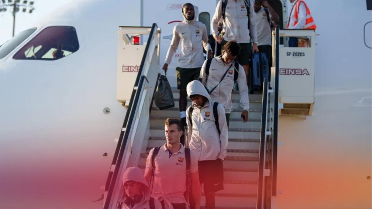 La niebla arruinó el viaje de regreso del Barça: llegaron a las 6.30