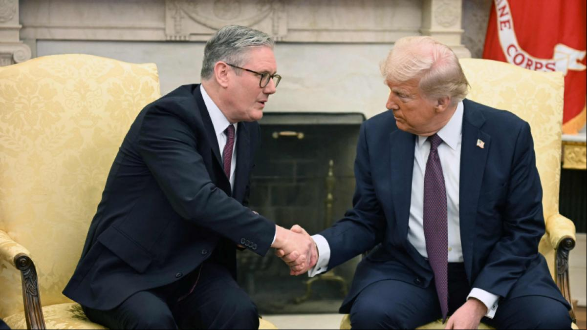 Trump afirma frente a Starmer que el acuerdo sobre los minerales “es la garantía de seguridad para Ucrania