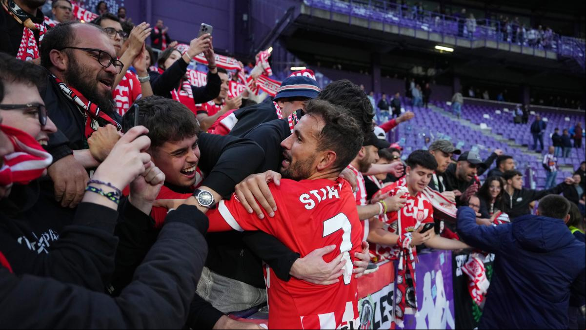 El Girona sella matemáticamente la permanencia tras la derrota del Leganés