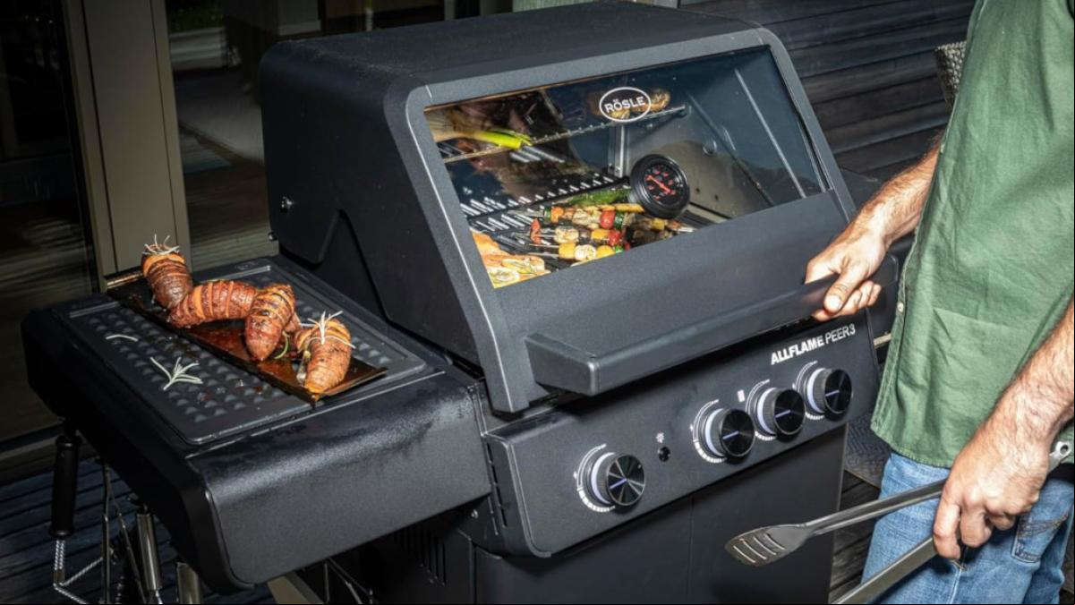 Precio mínimo histórico para la barbacoa de gas  con potencia profesional y diseño alemán