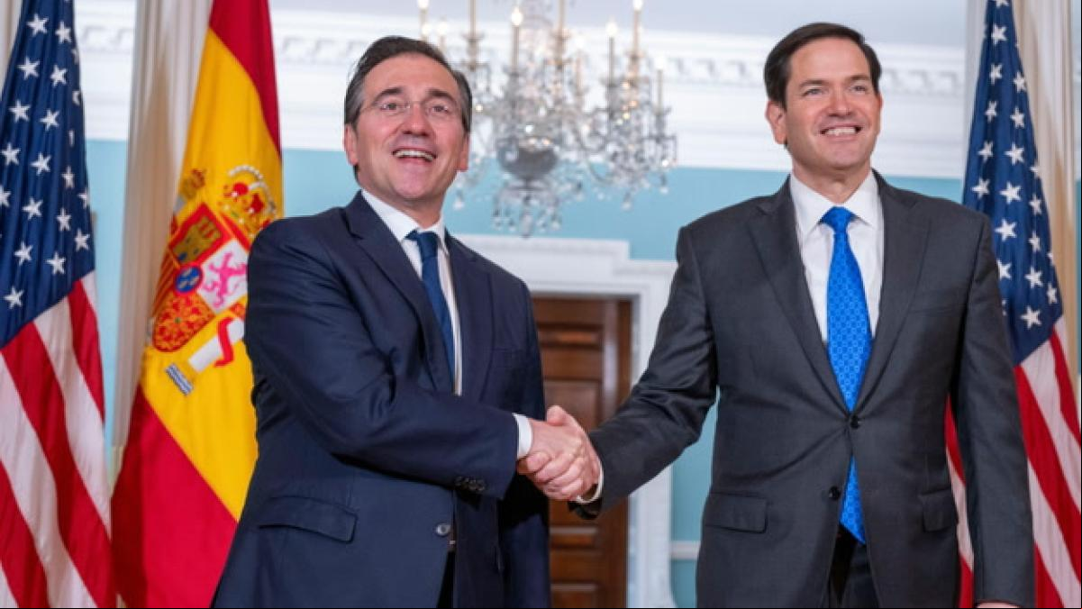 Rubio y Albares dialogan sobre ayuda humanitaria en Gaza y el gasto en defensa de España