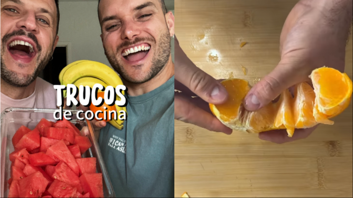 El truco definitivo para pelar la fruta que te hará ahorrar mucho tiempo: “Es fácil, rápido y tan adictivo que no vas a querer hacerlo de otra forma nunca más”