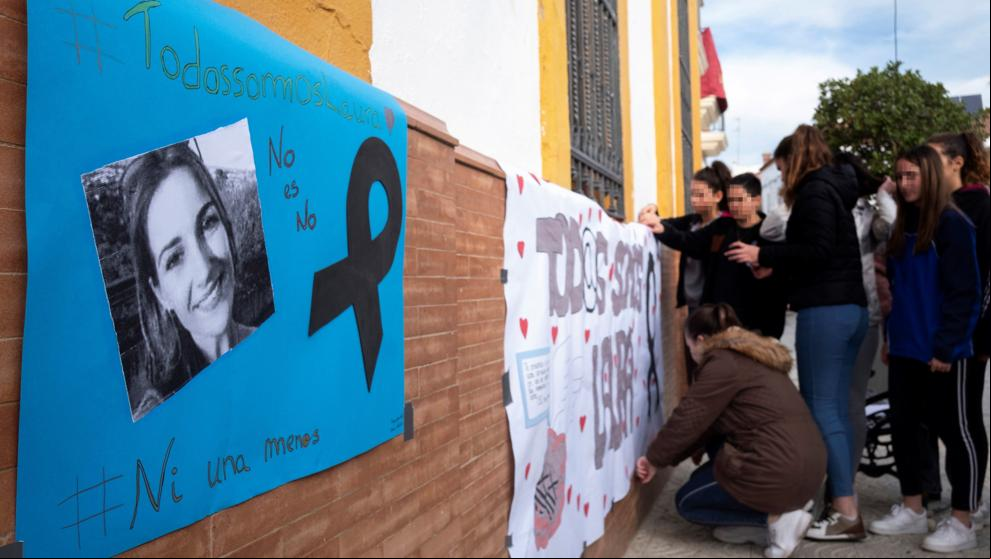Este es el colegio donde trabajaba Laura Luelmo