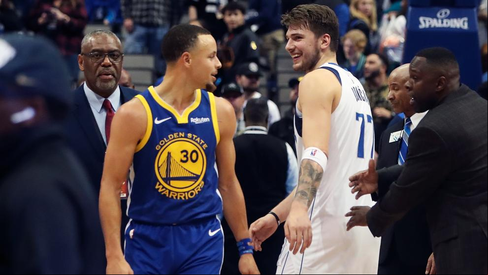 Curry alcanza los 48 puntos para frenar a Doncic