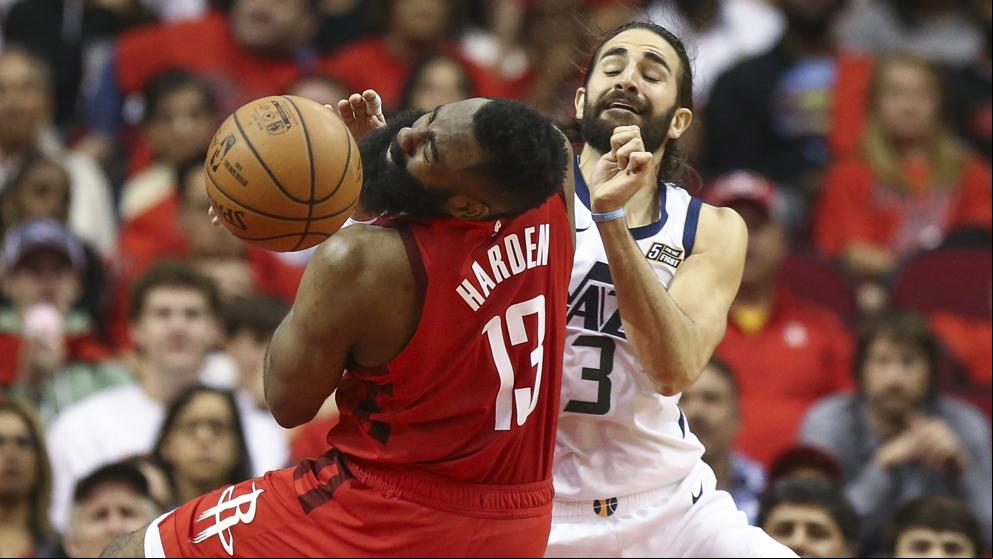 Harden sigue intratable, también en los playoffs ante Ricky Rubio