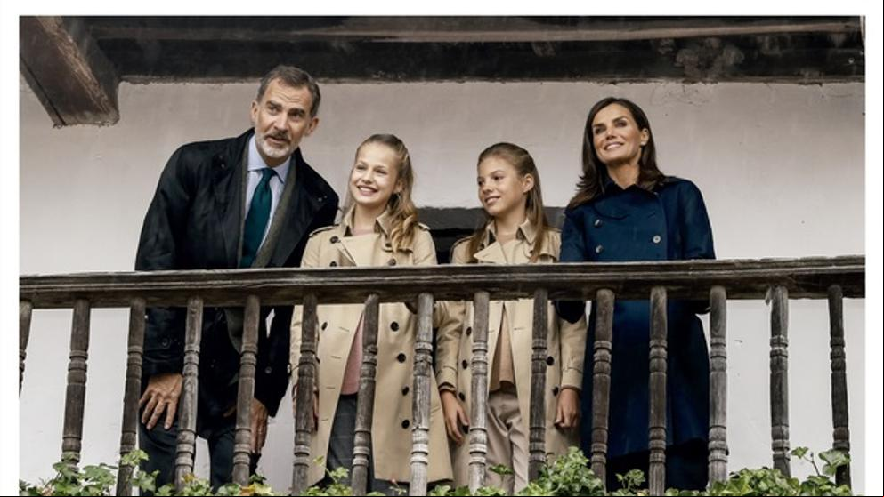 Esta es la felicitación navideña de la Familia Real española