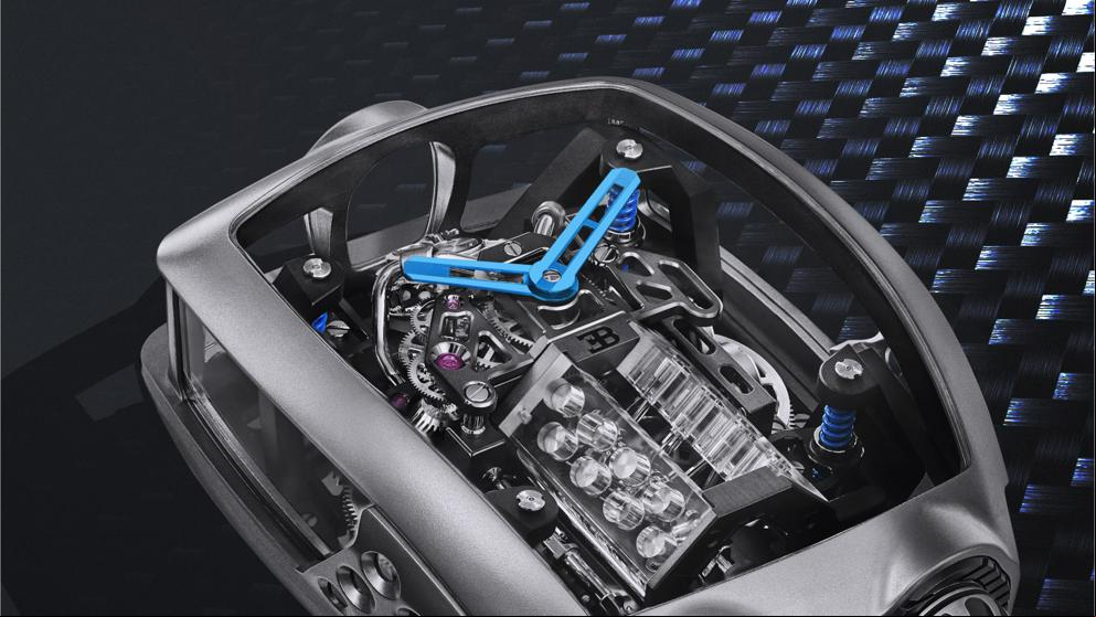 En mi muñeca ‘ruge’ el motor de un Bugatti