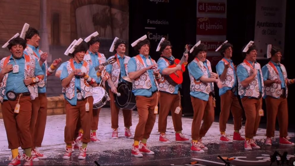 Gran Final de los Carnavales de Cádiz: ‘No aguantamos más... vamos de impacientes’ chirigota finalista en la final COAC 2020