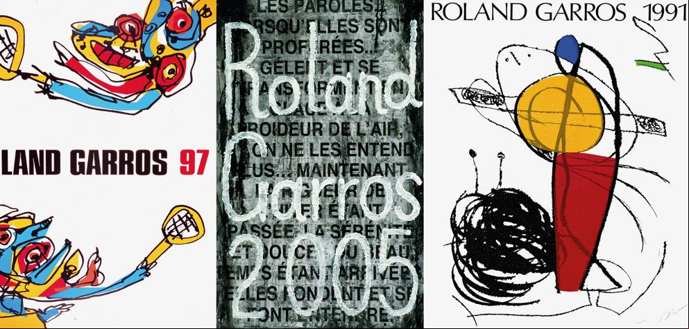 El arte español conquista Roland Garros